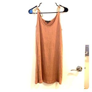 Kendal and Kylie Ribbed Pink Dress - M